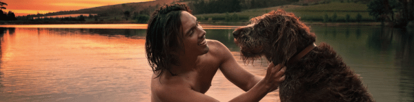 un chien et un homme